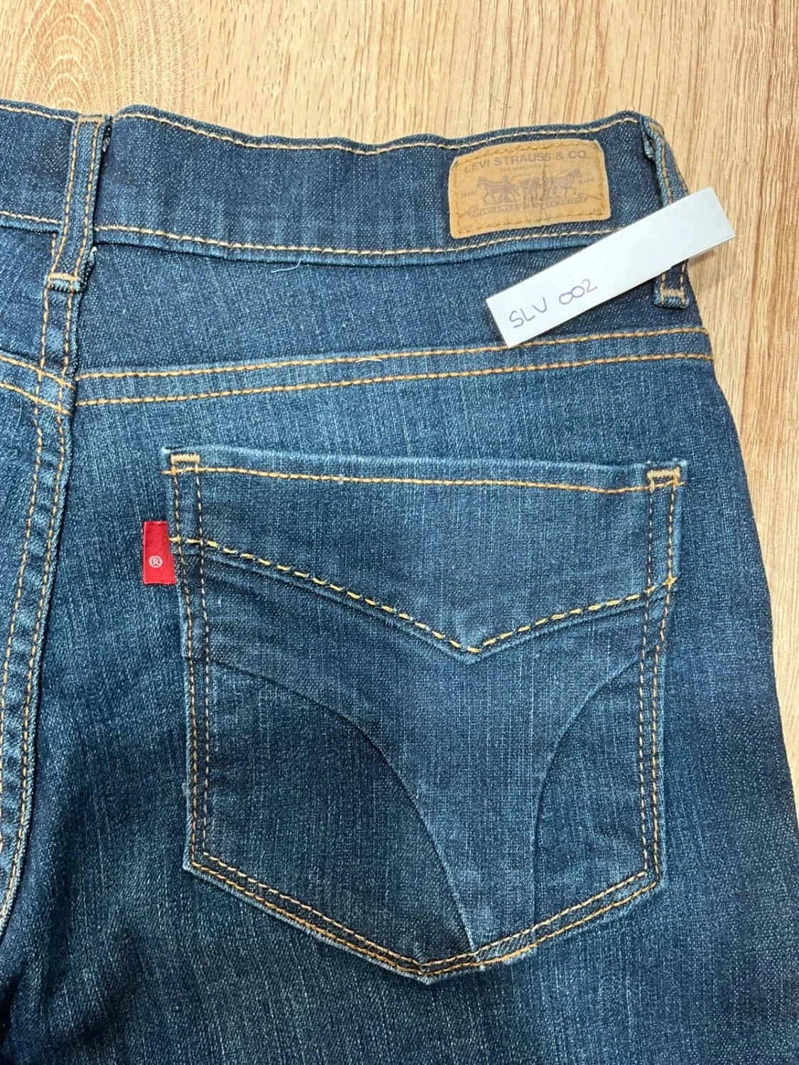 Short Levi's 512 Perfectly Slimming 10 Chic Femme Bleu foncé Slv002 – photo 9